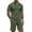 Army Green, variant on COOFANDY Men's Waffle Knit Polo Shirt and Shorts Set 2 Pieces Outfits Summer Suit Casual Tracksuit with Pockets Army Green L