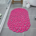 thumbnail image 6 of Uuiauoio Bathtub Mat Non Slip, Oval Bath Mat for Tub with Suction Cups and Drain Holes, Machine Washable Tub Shower Mats for Bathroom, Easy Dry, 6 of 6