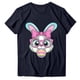 thumbnail image 3 of TaTaai Women's Cotton Easter Graphic T-Shirt Short Sleeve Crew Neck Loose Fit Casual Summer Chic Tee Family Daily Work Vacation Gift, 3 of 5