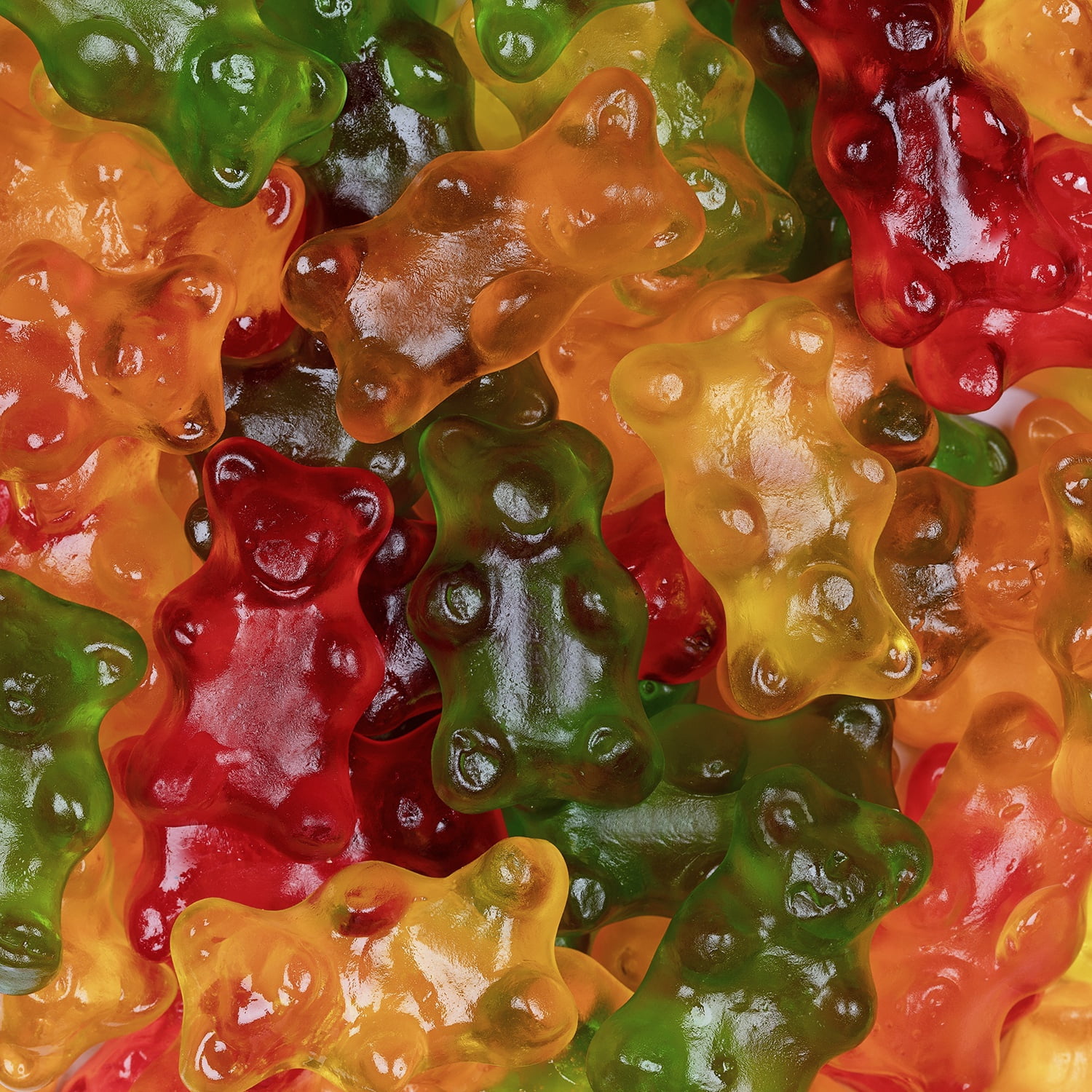 Kervan Candy Bebeto Gummy Bears - Fruity, Soft & Sweet Gummy Candy Bulk for Kids, Gift Snacks and Parties - Classic Bear Gummies Big Party Size Bag (5 lbs)