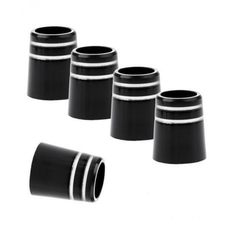 2x 5x Custom Black Golf Ferrules 2 Rings Fits .335/.350/.370 Iron Shafts - Black, 8.9 * 16 X 13.4mm