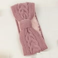 thumbnail image 4 of Nrmvnmi Summer Saving 2024 Knit Headbands Winter Ear Warmers, Twisted Elastic Turban Head Wraps with Bow Knot, Hair Band Accessories, Hair Scrunchies Scarves for Women Girls For Womens Gifts, 4 of 5