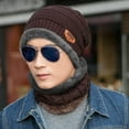 thumbnail image 2 of Ilfioreemio Unisex Warm Cable Knit Hat, Scarf & Glove Set, 2-Piece, 2 of 6