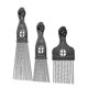 thumbnail image 1 of 3pcs Metal Afro Comb Pick Comb Hairstyle Styling Tool, 1 of 5