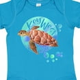 thumbnail image 4 of Inktastic Key West, Florida Swimming Sea Turtle with Bubbles Boys or Girls Baby Bodysuit, 4 of 5