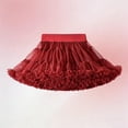 thumbnail image 2 of Jalioing Dance Skirt for Girl Ruffle Layered Princess Skirts Puffy Tulle Performance Skirt Girls Petticoat Skirt 0-10 Years, 2 of 5
