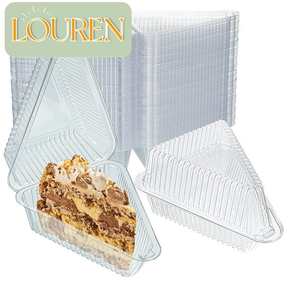 Individual Pie Slice Containers