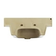 thumbnail image 6 of Fine Fixtures 20" x 18" Ceramic Vanity Sink Top with Raised Back – High Gloss Finish, 3-Hole Faucet Compatible, 6 of 9