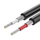 thumbnail image 3 of 2RCA a 2RCA Jack Cables de audio Macho a macho RCA Cable auxiliar para amplificador de DVD, 3 of 7