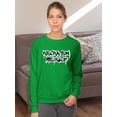 thumbnail image 2 of Made Mi Mexico. Girl. Sweatshirt Women -Smartprints Designs, Female 3X-Large, 2 of 4