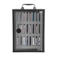 thumbnail image 6 of 24 Slots Combination Lock Cell Phones Locker, Free Standing / Wall Mounted Cell Phones Storage Cabinet with 1 Set Label Paper, 6 of 24