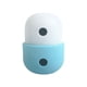 thumbnail image 2 of Juguete masticable duradero para perros, pelota dispensadora de entrenamiento, juguete antifugas para cachorros y gatos. Blanco azul, 2 of 4