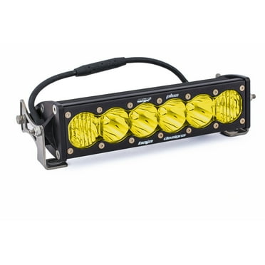 Baja Designs 451013 10 in. On6X Plus Driving & Combo LED Light Bar, Amber
