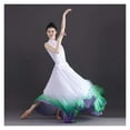 thumbnail image 4 of 720 Degree Dance Performer Gradient Lace-up Fairy Skirts Women Cosplay Stage Performance Classical Dance Practice Skirt, 4 of 6