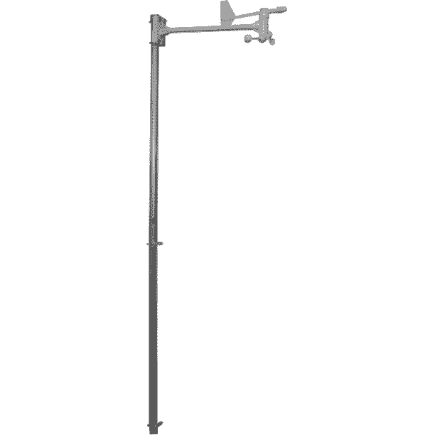 Ambient Weather EZ235W2MC Weather Station Pole Mounting Kit Walmart