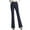 Blue, variant on Fesfesfes Women Pant Trousers Plus Size Bell Bottom Trousers Ttraight Tigh Waist Work Pants Under $10