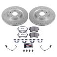thumbnail image 3 of PowerStop Rear Z26 Street Warrior Carbon-Fiber Ceramic Brake Pad and Drilled and Slotted Rotor Kit Fits: AUDI Select Models K8850-26, 3 of 9