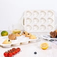 thumbnail image 2 of Shoreew Heart Shaped Silicone Muffin Pan with Metal Reinforced Frame 12 Cups Heart Baking Pan for Baking Heart Shaped Muffins Mold for Cupcakes Tartlets Egg Bites Chocolate, 2 of 6