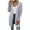 Gray, variant on IROINNID Women's Mid-Length Cardigan Jacket Solid Color Long Sleeve Casual Pockets Casual Coat Cardigan, Gray