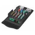 thumbnail image 1 of Wera 05057460001 Kraftform Kompact 100 Heavy Duty Bit Set with Driver, 52 Piece, 1 of 30