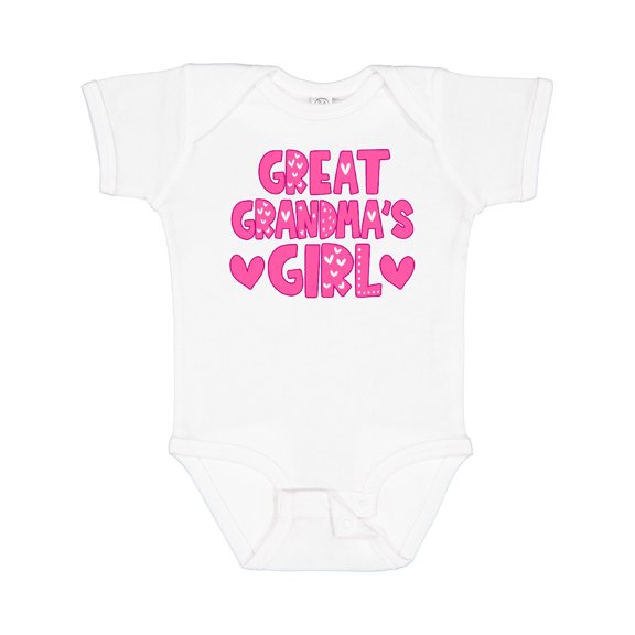 Inktastic Great Grandma's Girl Granddaughter Girls Baby Bodysuit