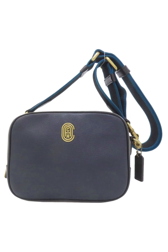 Pre-Owned Coach 79464 Logo Shoulder Bag, Calfskin, Women's COACH