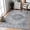 Blue, Off White, Charcoal / Hiti, variant on BoutiqueRugs Hiti Farmhouse Runner Rug - Machine Washable - Blue, Tan, Cream - 2'7" x 7'3" Runner