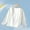 White, variant on Rvasteizo Girls Jacket Solid Ice Silk Sun Protection Light Zip Hooded Long Sleeve Sun Coat for 2 to 16Years