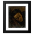 thumbnail image 2 of Leopold Horovitz 15x18 Black Modern Framed Museum Art Print Titled - Head Study of a Man (1870-1880), 2 of 5