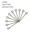 thumbnail image 4 of 500Pcs Eye Pins Jewelry Findings Eye Pins 20mm Iron Eye Pins for Jewelry Making 21 Gauge Dark Gray, 4 of 6