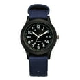 thumbnail image 2 of UDIYO Mens Watch,Round Dial Nylon Band Quartz Wrist Watch,Watch for Men, 2 of 9