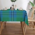 thumbnail image 3 of Rectangle Table Cloth, Scottish Clan Irvine Irwin Tartan Plaid Resistant Washable Tablecloth Decorative Table Cover for Dining, Indoor and Outdoor, 3 of 6