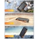 thumbnail image 5 of Cargador solar portátil de 42800 mAh, batería externa, 5 V, 3,1 A, QC 3.0, linterna integrada superbrillante (naranja), 5 of 8