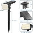 thumbnail image 7 of NACINIC IP67 Solar Spot Lights (8-Pack) - 90 LEDs, 4 Modes & 2-in-1 Design. Auto On/Off Flood/Wall Lights for Yard, Garden & Pathway in Warm White., 7 of 7