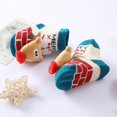 thumbnail image 3 of Newborn Baby Girl Boy Cotton Socks Infant Cartoon Christmas Socks Anti-slip Middle Tube Floor Socks 0-1Y, 3 of 7