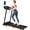 Black, variant on EUROCO 265LBS 2.5HP Folding Treadmill with 3 Level Incline,Foldable Electric Treadmill with LED Display,Bluetooth,Cup Holder & Heart Rate Sensor,7.5Mph Walking Running Machine for Indoor Home Gym