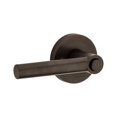 thumbnail image 2 of Kwikset Milan Lever with Round Rose Entry in Satin Nickel, 2 of 6
