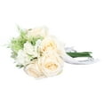 thumbnail image 1 of Wedding Bouquets For Bride Bridesmaid Bouquet Artificial Flowers European Style DIY Craft Artificial Wedding Flower Bouquet Simulation Rose Flower Bouquet Gift Decor For Bride, 1 of 8