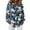 Royal Blue, variant on Minjewel Women's Hawaiian Shirt Long Sleeve Button Down Casual Blouse with Collar and Tropical Print for Women's Fashion Office Weekend Outfit,Light pink,M