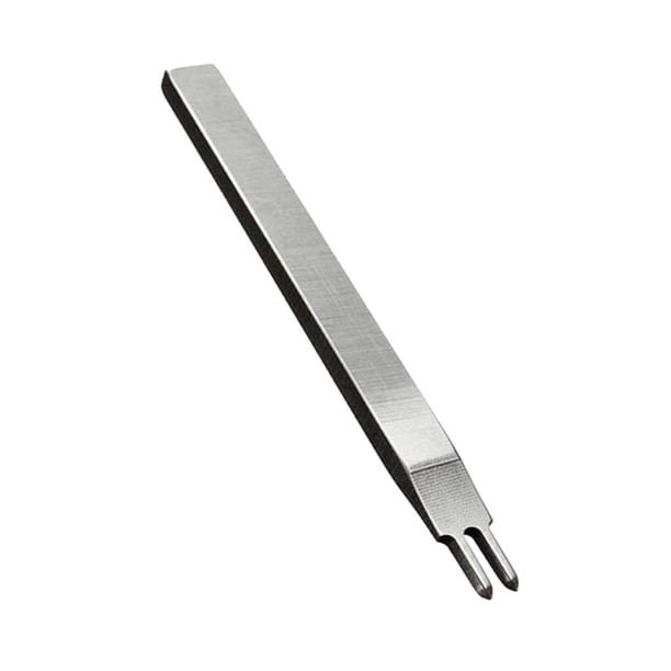Perforadora de cuero con punta de diamante, 2/4/6 puntas, 5 mm, 2 5mm 2 Prong Silver
