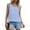Light Blue, variant on PRETTYGARDEN Womens Crochet Tank Tops Summer Spring Boho Sleeveless Cute Knit Sweater Vest Trendy Beach Vacation Clothes