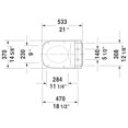 thumbnail image 3 of Duravit 610300001001300 Senso Wash Bidet Seat, 3 of 7