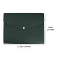 thumbnail image 4 of A4 Bolsa organizadora de archivos en acordeón | Carpeta portátil de almacenamiento de documentos de 2 compartimentos | Material engrosado, impermeable y duradero | Gran capacidad | 24.5x33cm, 4 of 6