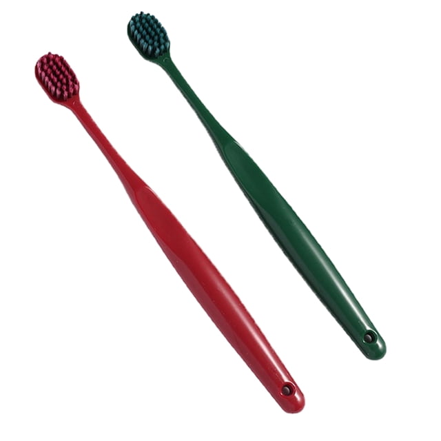 Dental Artisan: diseño clásico, cepillo de dientes de 3 lados que ofrece un cepillado suave, mango ergonómico, para dientes sensibles, elimina el mal aliento, más fácil de sostener, para uso diario