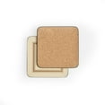 thumbnail image 4 of Pimpernel Classic Cream Collection Coasters | Set of 6 | Cork Backed Board | Heat and Stain Resistant | Drinks Coaster for Tabletop Protection | Measures 4â€ x 4â€, 4 of 4