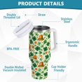 thumbnail image 4 of 30oz St. Patrick''s Day Stainless Steel Vacuum Insulated Tumbler Superior Drinking Cup with Lid and Straw,Insulated Cup for Water, Iced Tea or Coffee Smoothie 21343045, 4 of 6