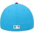 thumbnail image 4 of Men's New Era Blue/Red Miami Marlins City Connect 59FIFTY Fitted Hat, 4 of 5