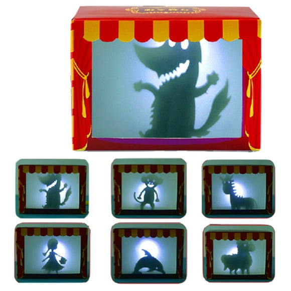 Kit de teatro de marionetas con sombras de Science Experiments para niños