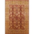 thumbnail image 1 of Ahgly Company Machine Washable Indoor Rectangle Industrial Modern Orange Area Rugs, 6' x 9', 1 of 7