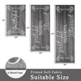 thumbnail image 6 of Enyhom Kitchen Rug Sets of 3 Non-Slip Kitchen Mat and Runner Washable Floor Mat for Kitchen, Laundry Room and Hallway, Gray, (20"x32"+20"x47"+20"x59"), 6 of 6